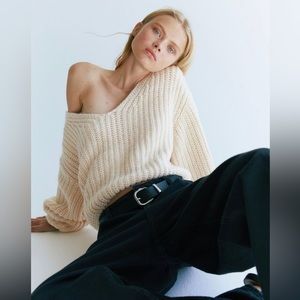 Rib-knit Sweater H&M